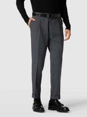 Zdjęcie produktu Spodnie do garnituru w kant z kieszeniami z tyłu model ‘Louis’ Boss