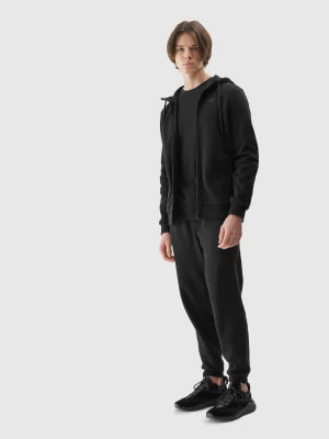 Zdjęcie produktu Spodnie dresowe joggery męskie - czarne 4F