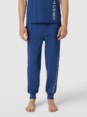 Zdjęcie produktu Spodnie dresowe z nadrukiem z logo model ‘LOOPBACK’ Polo Ralph Lauren Underwear