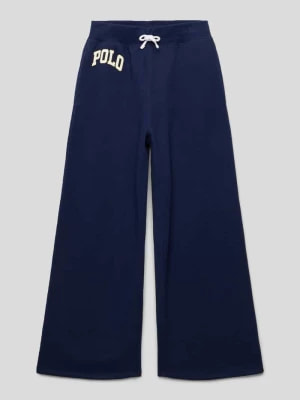 Zdjęcie produktu Spodnie dresowe z nadrukiem z logo Polo Ralph Lauren Teens