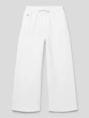 Zdjęcie produktu Spodnie dresowe z wyhaftowanym logo Polo Ralph Lauren Kids