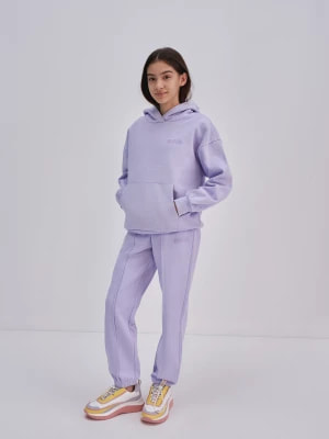Zdjęcie produktu Spodnie dziewczęce dresowe fioletowe Foxiri 500 BIG STAR