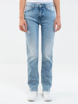 Zdjęcie produktu Spodnie jeans damskie z przetarciami Myrra 169 BIG STAR