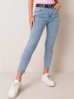 Zdjęcie produktu Spodnie jeans jeansowe niebieski casual rurki Merg