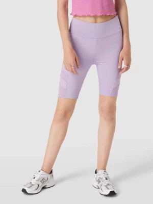 Zdjęcie produktu Spodnie kolarki z półprzezroczystymi wstawkami model ‘Ladies’ Urban Classics