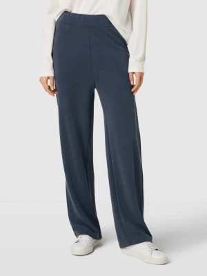 Zdjęcie produktu Spodnie materiałowe o kroju regular fit z plisami model ‘Anjelica’ MbyM