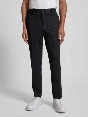 Zdjęcie produktu Spodnie materiałowe o kroju slim fit w kant model ‘DELON’ Selected Homme