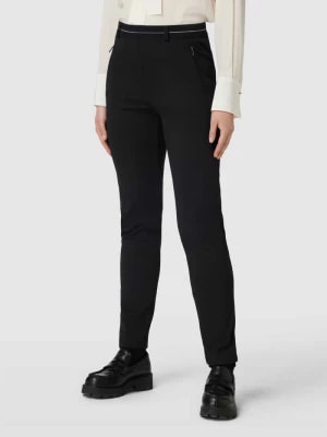 Zdjęcie produktu Spodnie materiałowe o kroju super slim fit z kieszeniami zapinanymi na zamek błyskawiczny model ‘LILLYT’ Raphaela By Brax