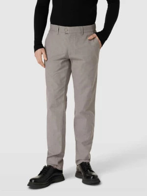 Zdjęcie produktu Spodnie materiałowe z guzikiem i zamkiem błyskawicznym model ‘THILO’ Eurex By Brax