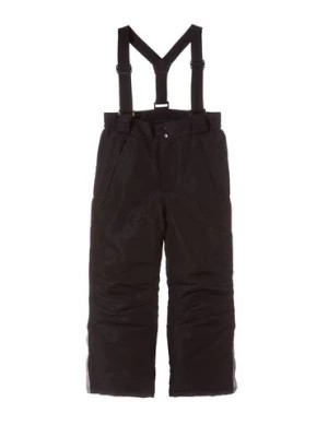 Zdjęcie produktu Spodnie narciarskie chłopięce basic- czarne z elementami odblaskowymi 5.10.15.