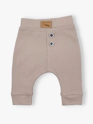 Zdjęcie produktu Spodnie niemowlęce z dzianiny prążkowej Lagarto Verde