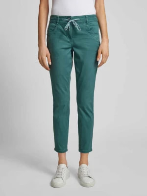 Zdjęcie produktu Spodnie o kroju regular fit z wiązanym paskiem Tom Tailor