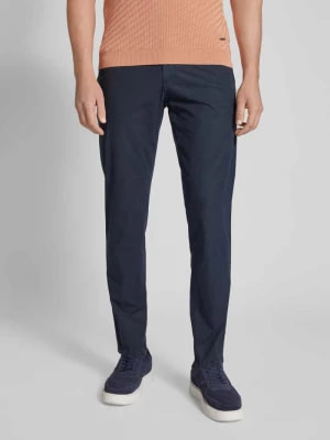 Zdjęcie produktu Spodnie o kroju slim fit w jednolitym kolorze model ‘TAIKAN’ g1920