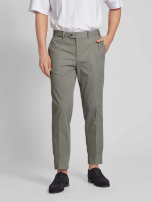 Zdjęcie produktu Spodnie o kroju slim fit w kant model ‘Teaker’ hiltl