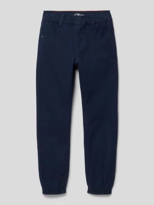 Zdjęcie produktu Spodnie o kroju slim fit z kieszenią z tyłu s.Oliver RED LABEL