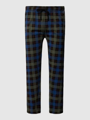 Zdjęcie produktu Spodnie od piżamy PLUS SIZE ze wzorem w szkocką kratę Ceceba Plus