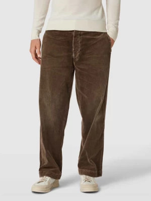 Zdjęcie produktu Spodnie sztruksowe z kieszenią z patką Polo Ralph Lauren