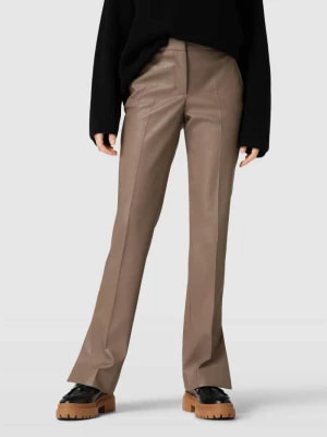 Zdjęcie produktu Spodnie z aplikacją z logo model ‘SERAFINA’ CINQUE