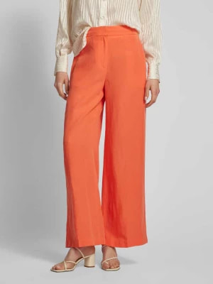 Zdjęcie produktu Spodnie z mieszanki lyocellu i lnu w jednolitym kolorze LANIUS