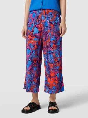 Zdjęcie produktu Spodnie z wzorem na całej powierzchni Christian Berg Woman