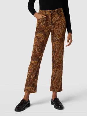 Zdjęcie produktu Spodnie ze wzorem paisley model ‘CORA’ Zerres