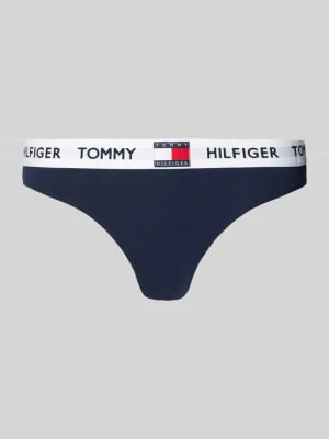 Zdjęcie produktu Stringi z paskiem z logo model ‘THONG’ Tommy Hilfiger