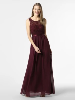 Zdjęcie produktu Suddenly Princess Damska sukienka wieczorowa Kobiety Koronka lila|czerwony jednolity,