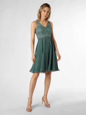 Zdjęcie produktu Suddenly Princess Damska sukienka wieczorowa Kobiety Koronka zielony jednolity,