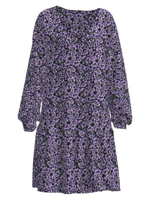 Zdjęcie produktu Pieces Sukienka "Alma" w kolorze fioletowym ze wzorem rozmiar: S