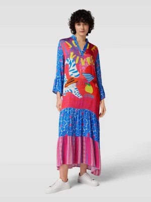 Zdjęcie produktu Sukienka długa z wiskozy model ‘Joy! de Vivre’ miss goodlife