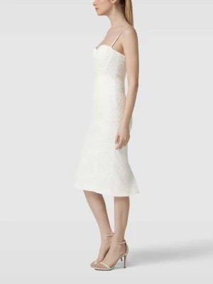 Zdjęcie produktu Sukienka koronkowa o długości midi model ‘CHARLEY’ bardot