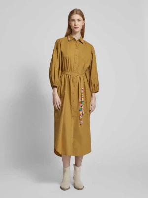 Zdjęcie produktu Sukienka koszulowa o długości midi model ‘DEVIKA’ Oilily