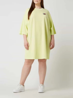 Zdjęcie produktu Sukienka koszulowa PLUS SIZE z bawełny ekologicznej Tommy Jeans Curve
