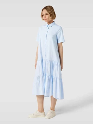 Zdjęcie produktu Sukienka koszulowa z efektem stopniowania model ‘Alena’ tonno & panna