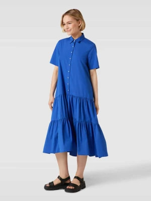 Zdjęcie produktu Sukienka koszulowa z efektem stopniowania model ‘Alena’ tonno & panna