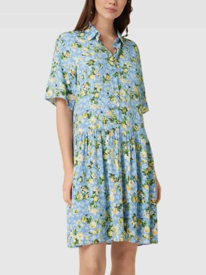 Zdjęcie produktu Sukienka koszulowa z kwiatowym wzorem na całej powierzchni Marc O'Polo DENIM