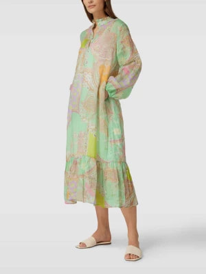 Zdjęcie produktu Sukienka koszulowa z ramii model ‘Melissa’ tonno & panna