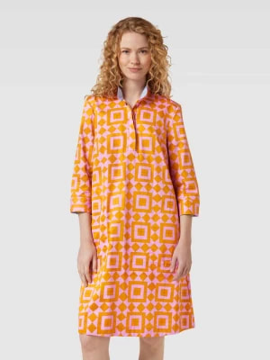 Zdjęcie produktu Sukienka koszulowa z wzorem na całej powierzchni Christian Berg Woman