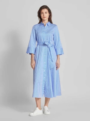 Zdjęcie produktu Sukienka koszulowa z wzorem w paski Christian Berg Woman