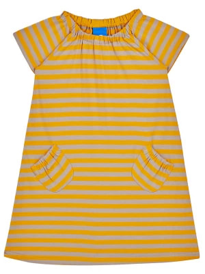 Zdjęcie produktu finkid Sukienka "Marja" w kolorze żółtym rozmiar: 130/140
