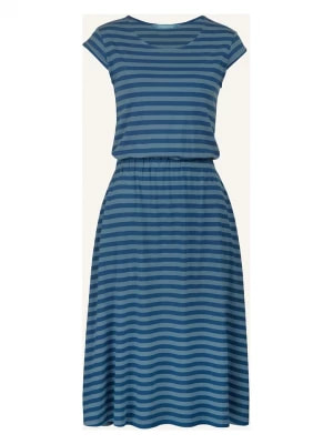 Zdjęcie produktu finside Sukienka "Mekko" w kolorze niebieskim rozmiar: 40