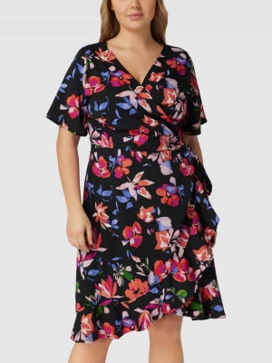 Zdjęcie produktu Sukienka midi PLUS SIZE w kopertowym stylu model ‘LIVIA’ ONLY CARMAKOMA