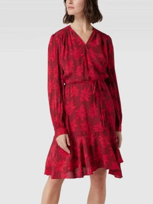 Zdjęcie produktu Sukienka midi w kwiatowe wzory Tommy Hilfiger