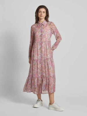 Zdjęcie produktu Sukienka midi z efektem stopniowania Be Pure Dutch