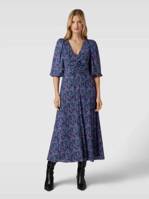 Zdjęcie produktu Sukienka midi z kwiatowym wzorem model ‘Welma’ Fabienne Chapot