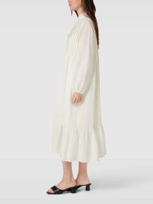 Zdjęcie produktu Sukienka midi z plisami model ‘Jennifer’ tonno & panna