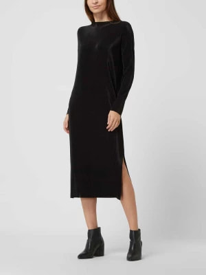 Zdjęcie produktu Sukienka midi z plisami model ‘Vogue’ NEO NOIR