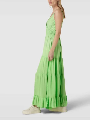 Zdjęcie produktu Sukienka midi z tasiemką w talii model ‘Sirala’ YAS