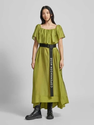Zdjęcie produktu Sukienka midi z wiązanym paskiem Copenhagen Muse