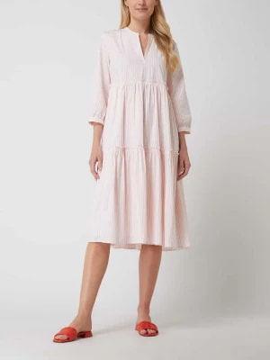 Zdjęcie produktu Sukienka midi z wiskozy model ‘Lala’ tonno & panna